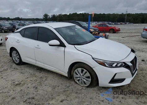 2022 Nissan Sentra S из США, поврежденный, VIN 3N1AB8BV7NY307199